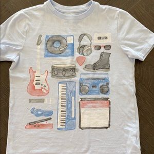 Gap music Headphones Guitar shirt